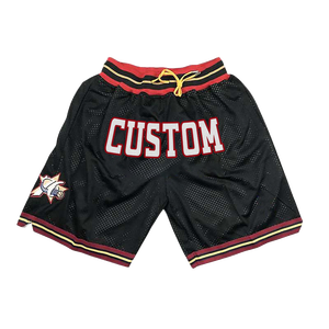 Maillot de basket rétro personnalisé OEM pour homme, style streetwear, en mesh, avec poches, pour équipe, athlétique, vintage - Product Image 6