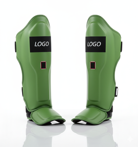 อุปกรณ์ป้องกันขาสำหรับฝึกศิลปะการต่อสู้แบบสั่งทำพิเศษ มวยไทย MMA ป้องกันหน้าแข้งและหลังเท้า - Product Image 1