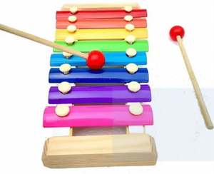 Xylophone en bois de qualité supérieure, instrument musical en bois, jouet musical, logo personnalisé, léger, à bas prix - Product Image 3