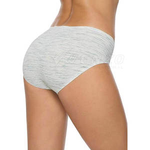 Tangas de punto suave de poliéster/algodón para mujer, de tiro medio, sin costuras, transpirables, de secado rápido, ligeras, lisas y cómodas para el día a día. - Product Image 2