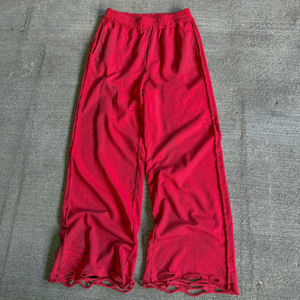 Pantalons de survêtement en coton pour hommes, tissu épais, étiquette personnalisée pour les marques de vêtements de détail américaines - Product Image 4