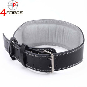 Competition Grade Genuine Leather Powerlifting Belt Heavy Duty Adjustable Gym Training Belt OEM Custom Factory Supplier - Product Image 4