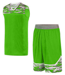Uniforme de basket-ball réversible personnalisé, qualité supérieure, sublimation intégrale, vêtements d'équipe, maillot et short pour hommes - Product Image 5