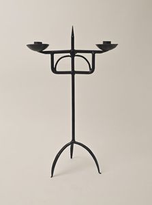 Candelabro de Hierro Hecho a Mano, Ecológico, Diseño Moderno y Sencillo, Decoración para el Hogar, Bodas, Navidad y Fiestas - Product Image 4