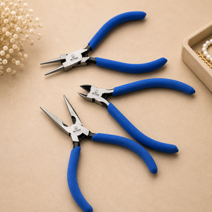Custom Color Jewelry Pliers Tool Set Round <b>Nose</b> <b>Long</b> <b>Nose</b> Diagonal Cutting Pliers Jewelry Making Repair Craft Tool Kit - Product Image 6