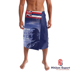 Wholesale Custom Polynesian Printed Lavalava Sarong Fiji Samoa Savaii Upolu Salelologa Customized Manufacturing Service Provider - Product Image 3