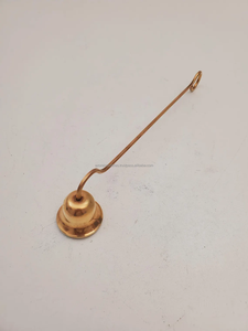 Éteignoir à bougie en laiton vintage Patine parfaite Décoration intérieure Éteignoir à bougie en laiton antique Accent pour la maison par Azora Industries - Product Image 5