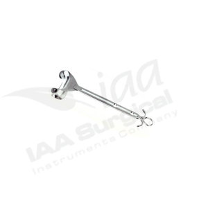 INSTRUMENTOS QUIRÚRGICOS IAA, Retractor Abdominal, Instrumento Quirúrgico Reutilizable de Acero Inoxidable, Aprobado por CE, Clase I, Modelo IAA-R-61 - Product Image 6