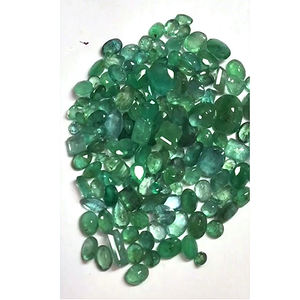 146 Piezas de Esmeralda Zambiana Natural de 4mm - 12mm, Corte Ovalado Cuadrado, 103 Quilates, Lote Iroc Sales, Alta Calidad, Corte Panna, Piedras Preciosas Sueltas, US$145 - Product Image 1