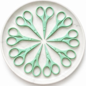 Portable Embroidery Scissors with Leather <b>Case</b> Fine Tip Thread Cutting <b>Sewing</b> Tool - Product Image 6