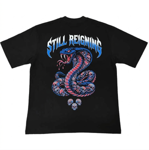 Camiseta vintage con gráfico de Pantera |   Camiseta Extra Grande de Primera Calidad 100% Algodón |   Ropa Urbana de Bandas de Heavy Metal - Product Image 2