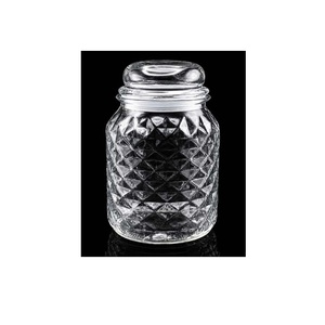 Wholesale Supply 1055ml Design <b>Glass</b> Jar Durable <b>Food</b> Storage <b>Container</b> for Kitchen Pantry Packaging and Home Use - Product Image 1