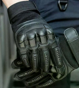 High Quality Leather Racing Motorbike Gloves Customized Logo Breathable Non-<b>Slip</b> Full Finger Unisex Outdoor Sports MOTOCROSS - Product Image 5