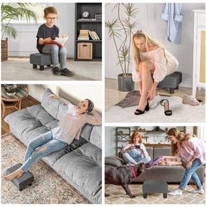 Comodo Pouf Poggiapiedi per Soggiorno, per Uso Domestico e Alberghiero - Design Moderno - Product Image 2