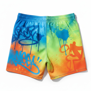 Shorts d'été unisexes imperméables à séchage rapide pour la natation, le surf, la course à pied et les sports nautiques avec doublure – Vente en gros - Product Image 3