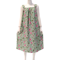Vestido de Noche Formal Modesto para Mujer, Largo hasta el Suelo, Sin Mangas, Silueta Asimétrica, Material de Rayón, por GANDUL PITA