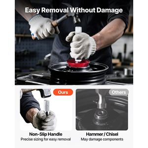 Kit Pressa Cuscinetti Professionale da 43 Pezzi con Attacco per Guarnizioni e Set di 39 Aste per Boccole - Product Image 4