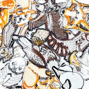 Patchs brodés personnalisés à motifs floraux et botaniques, thermocollants sur toile, pour vestes, chapeaux, sacs, cadeaux, vente en gros, usine - Product Image 6