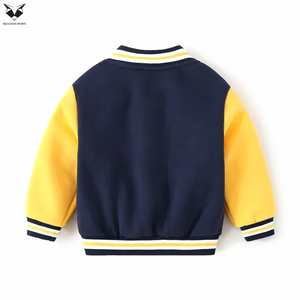 Chaqueta de Béisbol para Niños, Nueva Colección, Mangas en Contraste, Chaqueta Varsity Juvenil Ligera, Chaqueta Bomber Infantil para Primavera - Product Image 2