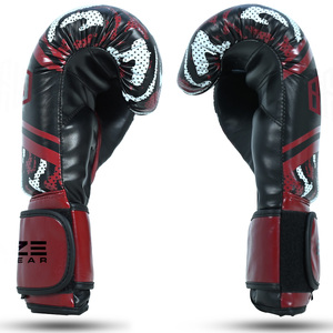 Gants de boxe antidérapants pour entraînement et sparring avec design personnalisé imprimé pour les sports et les salles de sport, arts martiaux et boxe. - Product Image 2