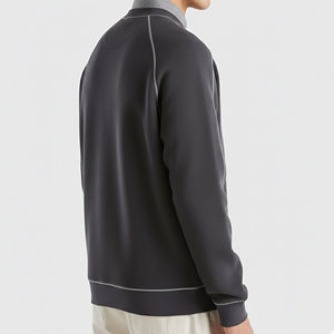 Sweat-shirts unisexes décontractés en molleton de qualité supérieure, col rond, manches longues, en coton, surdimensionnés, personnalisables pour hommes - Product Image 5