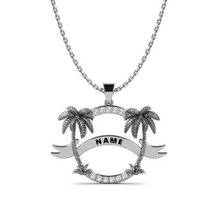 Pendentif Lettre Hip Hop de Haute Qualité, Plaqué Argent 925, Micro-Incrustation Moissanite, Style Hip Hop, Bijou Unisexe - Product Image 1