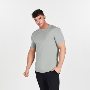 Camiseta Deportiva Unisex de Secado Rápido con Dobladillo Curvo, Camiseta Informal de Poliéster con Logotipo Impreso, Diseño en Blanco, Camisetas Deportivas para Hombre con Dobladillo Curvo - Product Image 3