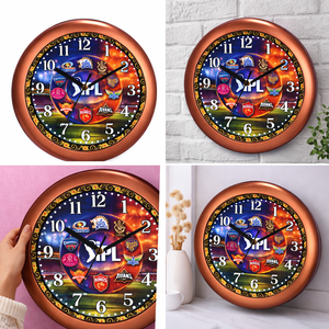 Horloge murale moderne de cricket - Design personnalisé en plastique pour le Nouvel An chinois et la remise des diplômes, décoration de salon et de bureau - Product Image 2