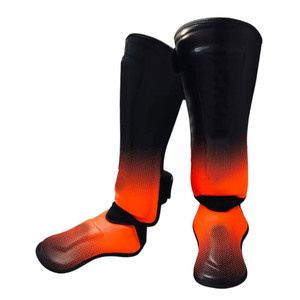 Protection de tibia professionnelle en cuir léger pour MMA, conception personnalisée, vente en gros - Product Image 2