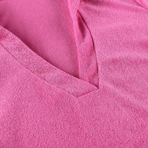 Tenue moulante élégante à col en V pour le bureau et les activités de plein air, disponible en grandes tailles, logo personnalisé, manches courtes pour femmes - Product Image 2