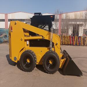 Livraison rapide, déneigement, chargeuse compacte sur pneus JC100 avec moteur WEICHAI, 1200 kg, cabine d'opérateur fermée, compacte et fiable - Product Image 6