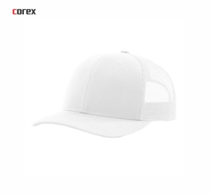 Custom Richardson Mesh Trucker <b>Hat</b> 6-Panel Adjustable Unisex Casual Cap Red Black Contrast Color Spring Summer Adult - Product Image 6