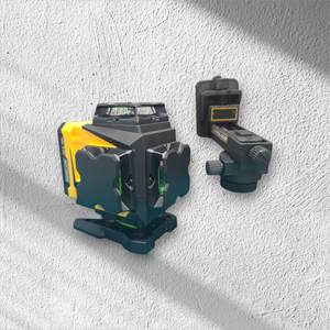 Niveau laser vert auto-nivelant de qualité industrielle HIKARI Laser HK-4360YB-16, précision 1,5 mm/5 m, protection IP54, batterie au lithium - Product Image 4