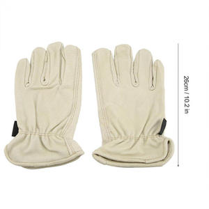 Anti Cut Resistant Flower Rose Pruning Thorn Proof <b>Gloves</b> Gauntlet Leather Women Long Sleeve Garden <b>Gloves</b> Split Leather <b>Gloves</b> - Product Image 5