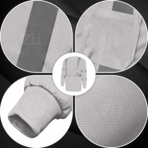 Camisetas de Alta Visibilidad Reflectantes de Seguridad ANSI Clase 1 con LED Intermitente, Impermeables, Fluorescentes, de Manga Larga, para Trabajo de Construcción, Uniformes al por Mayor - Product Image 2