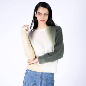 เสื้อยืดแขนยาวผู้หญิงขายส่ง สำหรับฤดูใบไม้ผลิและฤดูใบไม้ร่วง ทรงเข้ารูป คอกลม เสื้อพื้นฐาน เสื้อยืดเรียบๆ - Product Image 2