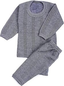 Conjunto Deportivo de Algodón para Bebés Niños, Cuello Redondo, Manga Larga, Color Sólido, Informal, para Otoño, Pantalones Largos, Corte Regular - Product Image 2