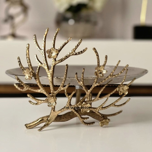 Support à gâteau décoratif rond en aluminium plaqué or, best-seller, pour la pâtisserie, les mariages et les fêtes - Product Image 1