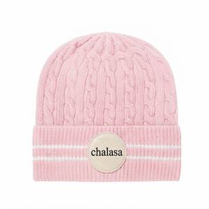 High Quality 100% Wool Jacquard <b>Beanie</b> Winter <b>Hat</b> Solid Unisex Knit Cap Custom <b>Slouchy</b> Trendy Beach Travel Street Embroidery - Product Image 3