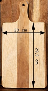 Planche à découper en bois épaisse pour fruits, viande et légumes - Product Image 3