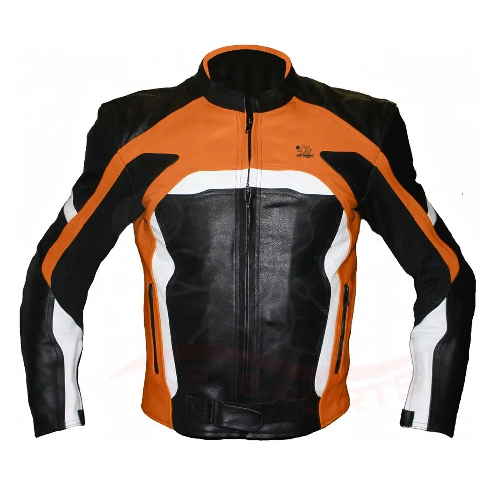 Chaqueta de cuero de vaca para hombre, chaqueta de motocicleta de alta calidad, 100% auténtica, informal, para invierno, novedad