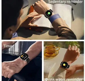 <span class=keywords><strong>Montre</strong></span> <span class=keywords><strong>connectée</strong></span> T97 best-seller 2025 <span class=keywords><strong>avec</strong></span> écouteurs TWS, GPS, rappel d'appels, suivi de la santé et du fitness, étanche IP67 - Product Image 6