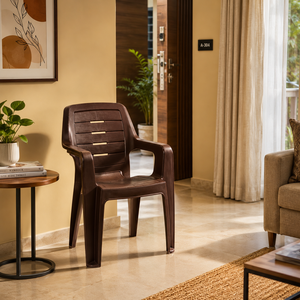 Modern Plastic SUMO STRIPE <b>Stackable</b> <b>Outdoor</b> <b>Chair</b> Apartment Villa Home Office Living Room Hotel School Bar Park Hospital Use - Product Image 4
