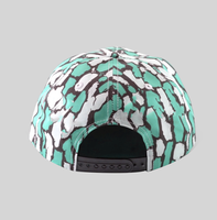 Casquette Snapback Camouflage Tropical Personnalisable avec Cordon et Rivets – Performance Extérieure pour Cyclisme, Pêche, Randonnée, Sportive