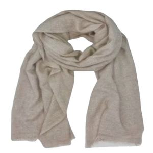 Custom Winter Soft Cashmere <b>Scarf</b> Stylish Solid Color Wool Shawl with Digital Leaf Print Plain Design Adults - Product Image 1