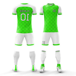 Maillot de football, uniforme sportif, ensemble d'entraînement d'équipe, ensembles personnalisés, créez votre propre uniforme de football, kits de couleur unie, séchage rapide, sportif - Product Image 4