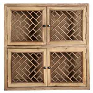 Mueble de Almacenamiento Moderno de Madera de Teca Sólida Directo de Fábrica para Sala de Estar de Hotel o Resort, Muebles Ecológicos para Hostelería - Product Image 1