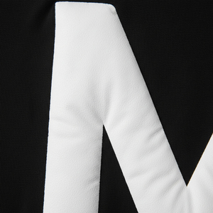 เสื้อยืดพิมพ์ลายพัฟฟ์สไตล์สเก็ตบอร์ดสำหรับผู้ชาย ทรงโอเวอร์ไซส์ ใส่สบาย แขนสั้น แฟชั่นฤดูร้อน - Product Image 5