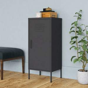 Armoire de rangement en acier 16.7 "x 13.8" x 40 "Anthracite pour l'organisation de la maison - Product Image 1