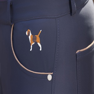 High Quality 4-way Stretch Horse Riding Breeches <b>Leggings</b> Tights <b>Equestrian</b> Wear Pants on Technical Fabric with Soft Feel - Product Image 6